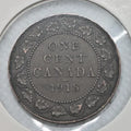 CANADA - 1918 Large Canadian 1 Cent Penny - F-12 - SHIPPING LOW COST - NumisFind