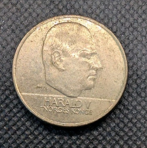1995 Norway 20 Kroner coin1