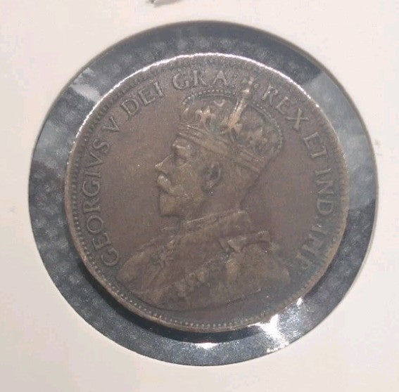 CANADA - 1918 Large Canadian 1 Cent Penny - F-151