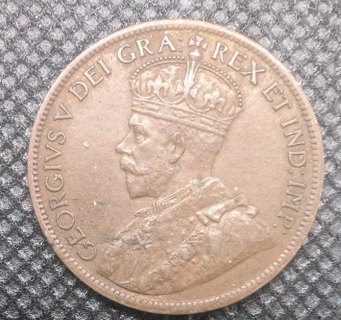 CANADA 1918 LARGE 1 ONE CENT « KING GEORGE V » VF-20 - NumisFind