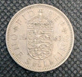 1963 UK GB GREAT BRITAIN ONE SHILLING COIN - ENGLISH CREST -0