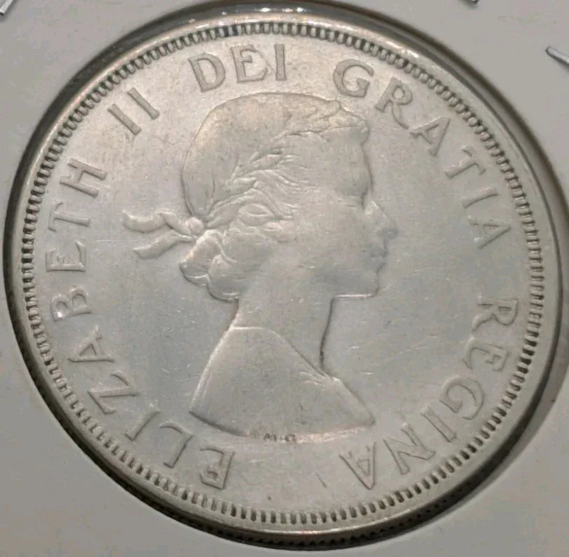 1964 Canada $1 Silver Dollar. 800 Circulated See Desc. Pics AU - NumisFind