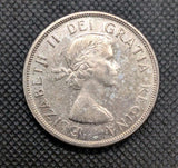 1963 80% Silver Canadian Canada Silver Dollar About Uncirculated1