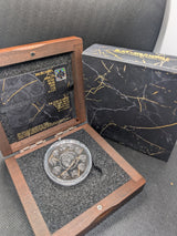 2024 1 oz .999 Silver Libertad Mexico Colorized Black And Gold Marble Edition1