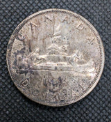 1959 Silver Dollar Canada Queen Elizabeth II - 0.6oz of silver0