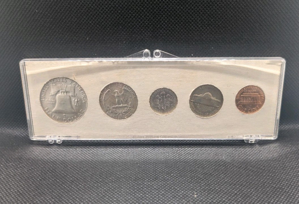 USA 1960 Silver Coins Year Set Uncirculated  w/90% Silver mint set US1
