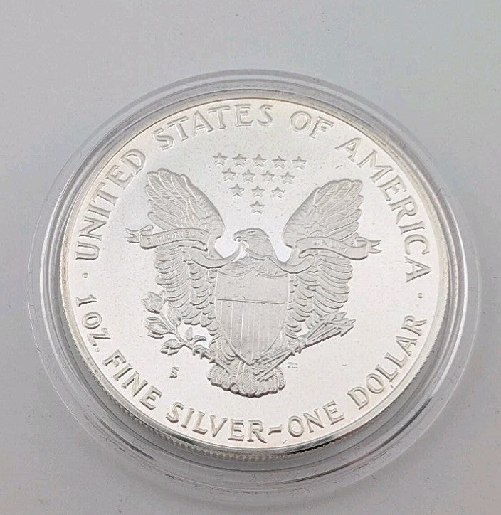 1988-S Proof Silver American Eagle BU - San Francisco Beautiful Proof Great Year1