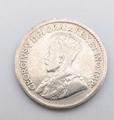 1919 Canada Stirling Silver 5 Cent Coin .925 Nice Condition 1