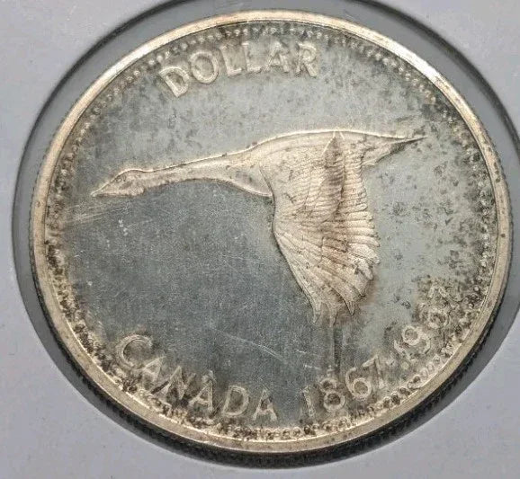 Canada 1967 $1 dollar Silver Coin Circulated - NumisFind