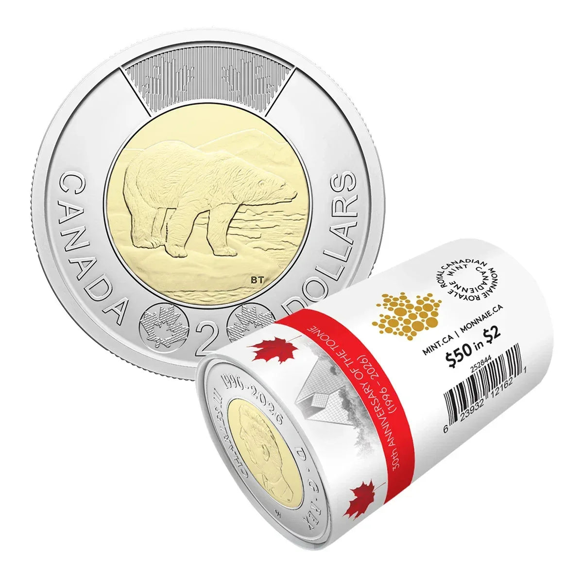 Canada 2026, 30th Anniversary of the Toonie, $2 Collector’s Edition from Roll - NumisFind