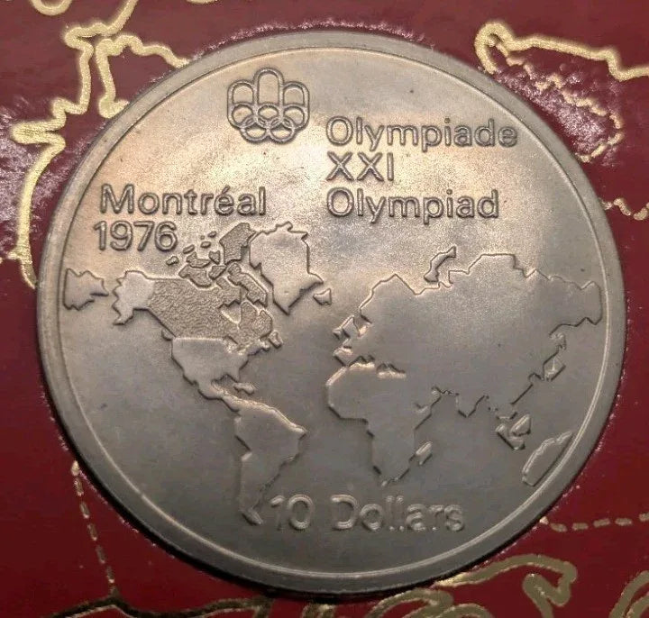 Montreal Olympic 1976 Sterling Silver Coins Issued 1974, Set of 4 Uncirculated - NumisFind