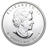 2011 Canada $5 Dollar 1oz .9999 Silver BU Wolf Wildlife Series Coin - NumisFind