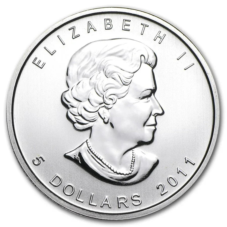 2011 Canada $5 Dollar 1oz .9999 Silver BU Wolf Wildlife Series Coin - NumisFind