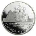 1987 Canada Proof Silver Dollar. DAVIS STRAIT Detroit - 11.65g ASW - NumisFind