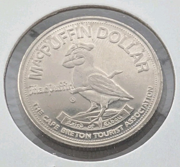 1985 Cape Breton MacPuffin Dollar - Trade Dollar Token0