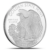 1/2 oz GSM .999 Fine Silver Eagle walking liberty Round1