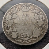 1918 canada 50 cents Circulated0