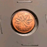 Rare Canada 1965 BU Small Cent Penny.0