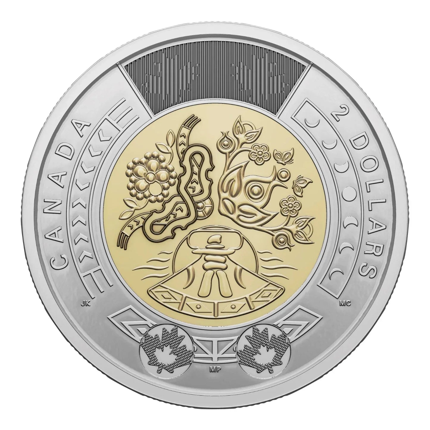 2023 Indigenous people day Toonie set of 2 Special Wrap Roll Canada 2x25x2$ - NumisFind