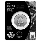 2025 Treasured Silver Maple Leaf  1oz .9999 - Polar Bears Privy0