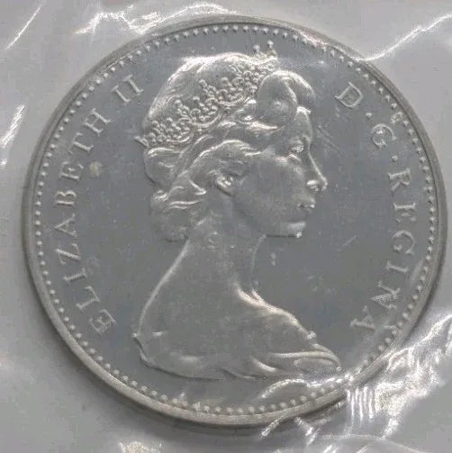 1966 Canada 5 Cent Coin PROOFLIKE Sealed Original - NumisFind