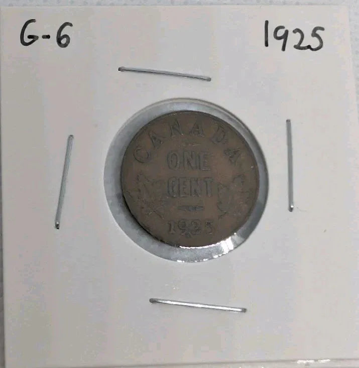 Set of 16 Canada Small Cents George V Coins (1920 To 1936) Incl All Key Dates - NumisFind
