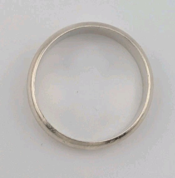 2.8g Solid 925 Sterling Silver Wide Band Ring Statement Handmade Ring All Size1