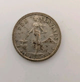 Philippines 10 Centavos 1945D Coin .750 Silver0