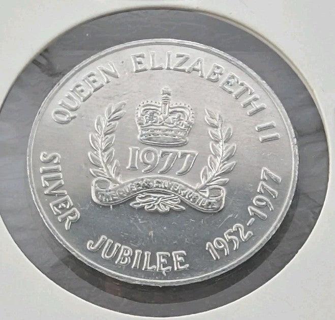 1977 Queen Elizabeth II Silver Jubilee Province Of Ontario Aluminum Token1