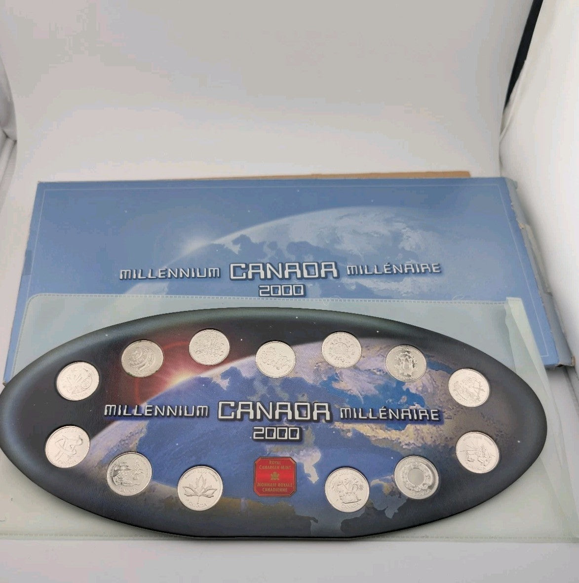 Canada 2000 Millennium Coin Set0