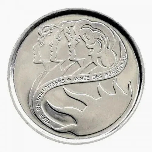 Canada 2001P Volunteer BU UNC Uncirculated Ten Cent Piece!! - NumisFind