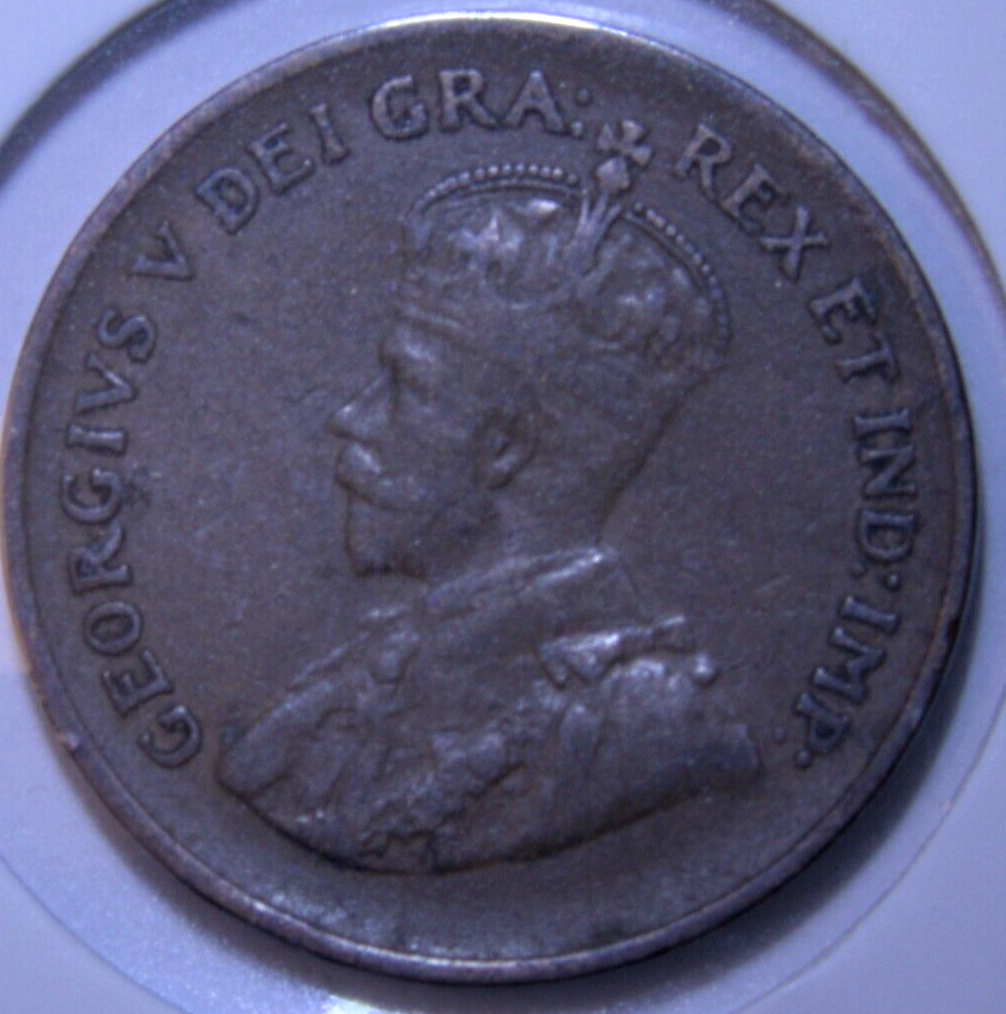1933 Canada Small Cent Canadian 1 penny coin VERY NICE !1