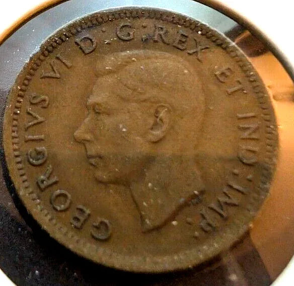 1937 Canada Small Cent Canadian 1 penny coin VERY NICE ! - NumisFind