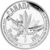 2015 $10 FIFA Women's World Cup Canada 2015: The Goalie - Pure Silver Coin0