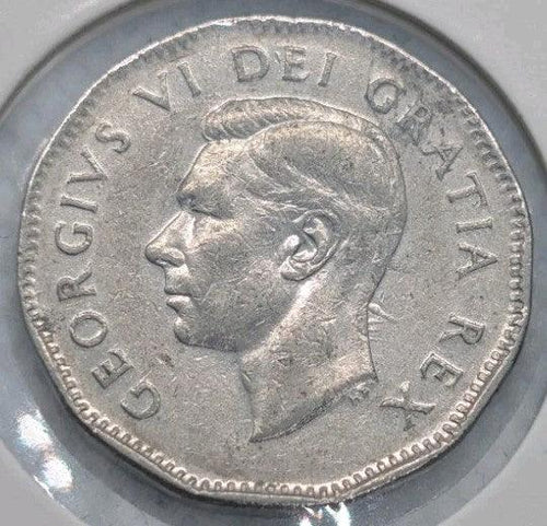 1948 Canada 5 Cent George VI Canadian Nickel Coin Five Cents - NumisFind