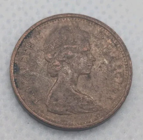 1967 1 Cent Canada Circulated Canadian Penny - NumisFind