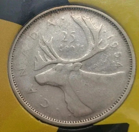 1954 Canada prooflike set in Original cardboard holder with Circulated coins. - NumisFind