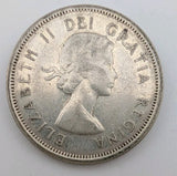 Canada 1964 25 Cents 25c Canadian Caribou Quarter Coin - 80% Silver - ASW .150oz1