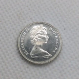 Roll of 1967 Canada Silver Dimes Coins, 10 Cents, UNC BU, Canadian 80% silver - NumisFind