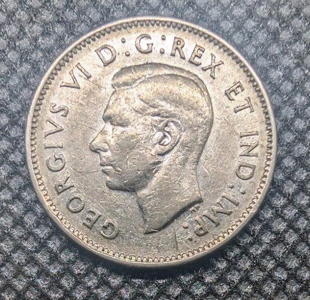 Canada 1938 5 Cent Coin Nickel Circulated - NumisFind