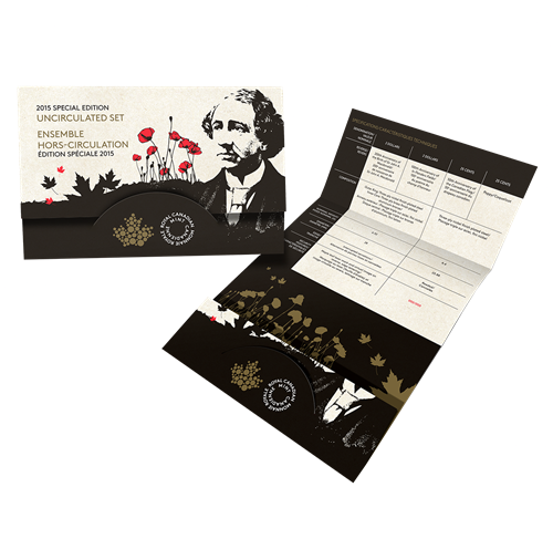 2015 Canada 6 Coin Special Edition Uncirculated Set3