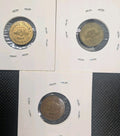 Collection Of 3 Historic Toronto Transit Commission Tokens TTC0