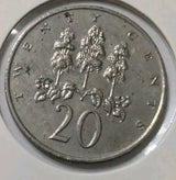 Jamaican Coin - 20 Cents Coin - Jamaica - 19871