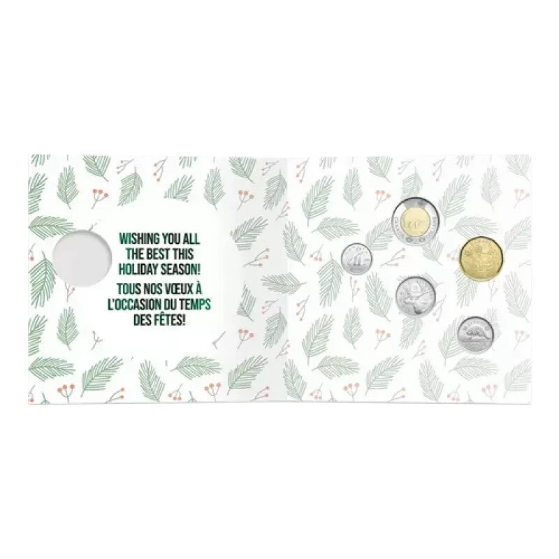 2022 Canada Peace And Joy Holiday Coin Set With Special Edition Loonie1