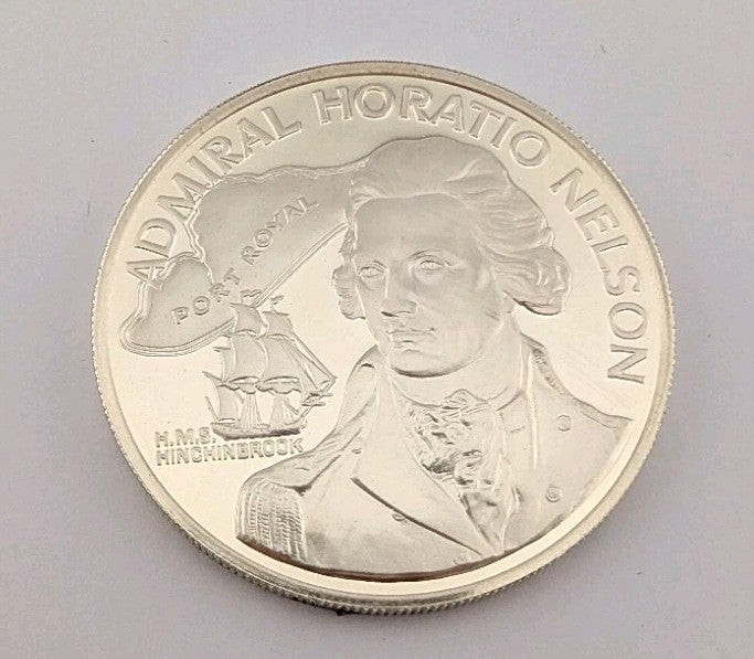 1976 Jamaica 10 Dollar Sterling Silver coin 0