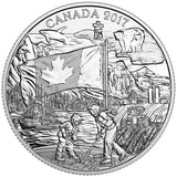 2017 The Spirit of Canada Silver $3 Coin in Folder 1/4oz fine silver coin - NumisFind
