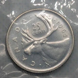 1965 Canadian 25 Cents .800 Silver QuarterDollar Queen Elizabeth II - BU Sealed - NumisFind