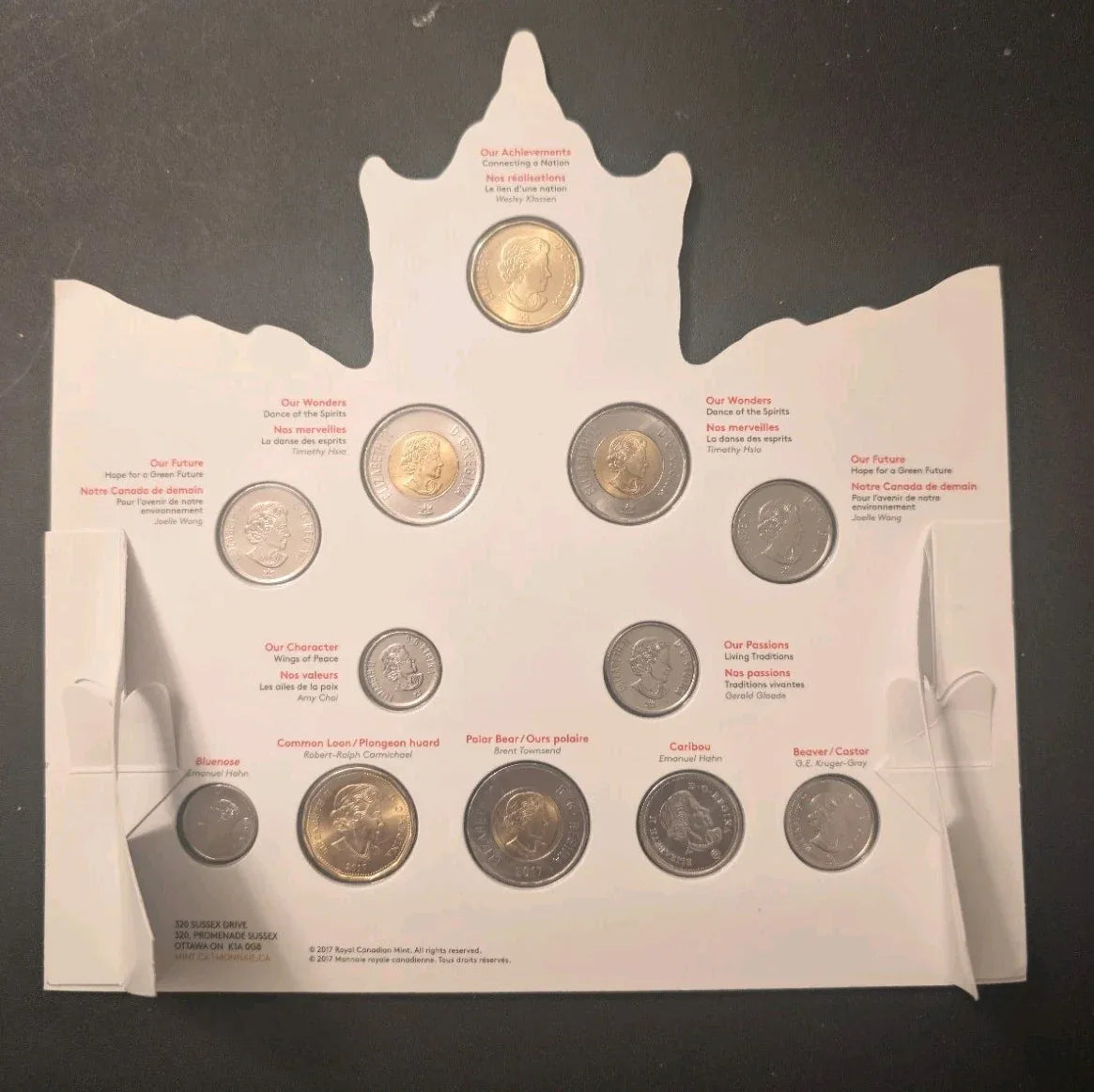 2017 Canada 150 Sealed Coin collection and the classics Uncirculated 12 coin set - NumisFind