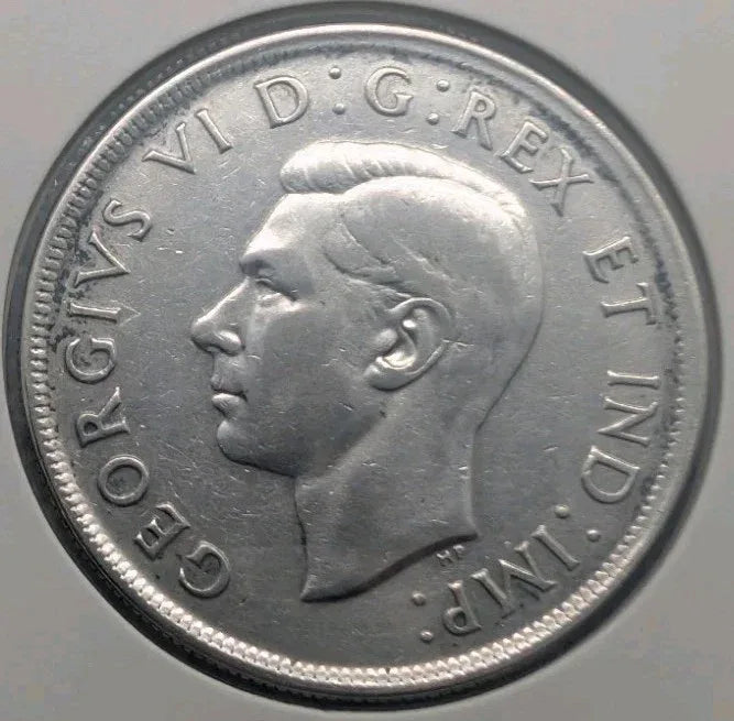1939 Canada Silver Dollar - George VI - 0.8 Silver - Circulated Beautiful Patina - NumisFind