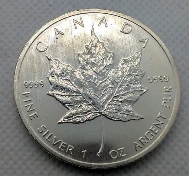 2013 Canada $5 Silver Maple Leaf Coin .9999 Pure 1 oz Fine Silver Bullion - NumisFind
